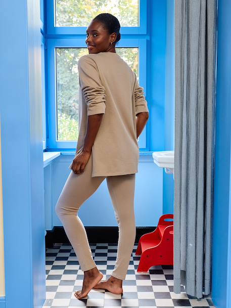 Pyjama 2 pièces de grossesse taupe 4 - vertbaudet enfant 