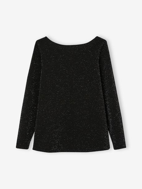 T-shirt grossesse irisé noir 3 - vertbaudet enfant 