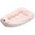 Cocon nid réducteur de lit en coton nid d'abeille Beige+Bleu+Écru+Rose 20 - vertbaudet enfant 