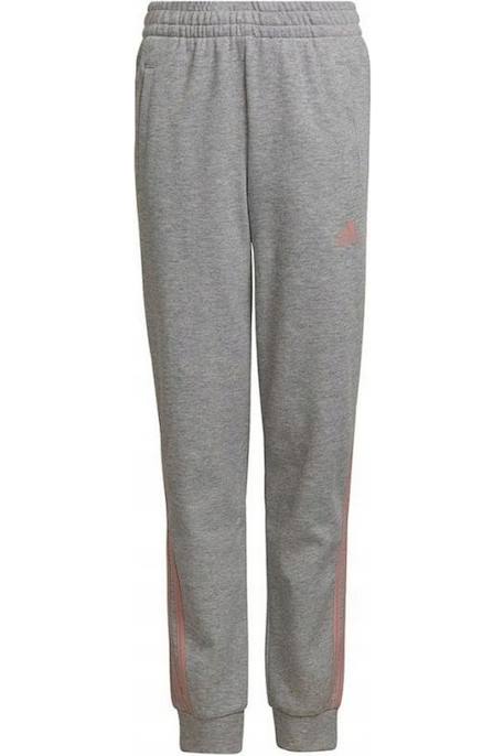 Jogging de sport Enfant - Coton Rose / gris 1 - vertbaudet enfant 