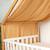 Ciel de lit cabane toile en double gaze pois dorés 420 x 130 cm Blanc à pois or+Camel à pois or 10 - vertbaudet enfant 