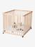 Parc en bois pliant bicolore naturel/blanc+blanc+naturel 18 - vertbaudet enfant 