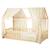 Ciel de lit cabane en gaze de coton duo 420 cm Beige+Blanc+Bleu+Camel+Écru+Gris+Marron+Pêche+Rose+Terracotta+Vert 23 - vertbaudet enfant 
