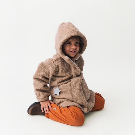 Manteau en polaire Teddy MATCAYKAS Enfants MINI A TURE beige 4 - vertbaudet enfant 