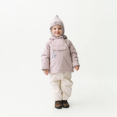 Veste d'hiver avec doublure polaire MATWANG enfants MINI A TURE bleu foncé+rose poudré+vert sauge 11 - vertbaudet enfant 