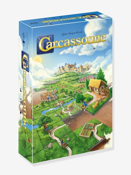 Carcassonne jeu de société bleu 1 - vertbaudet enfant 