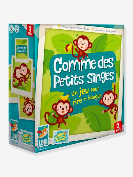 Comme des Petits Singes bleu 1 - vertbaudet enfant 