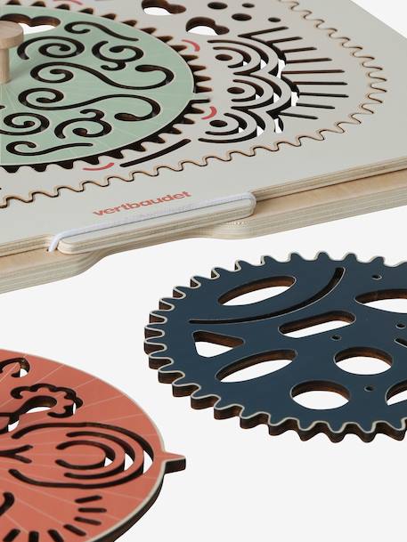 Coffret créatif spirales et mandalas en bois FSC® bois 9 - vertbaudet enfant 
