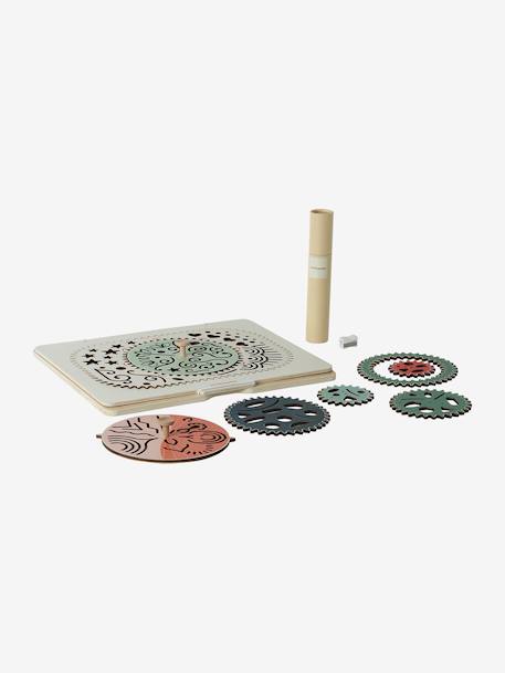 Coffret créatif spirales et mandalas en bois FSC® bois 5 - vertbaudet enfant 