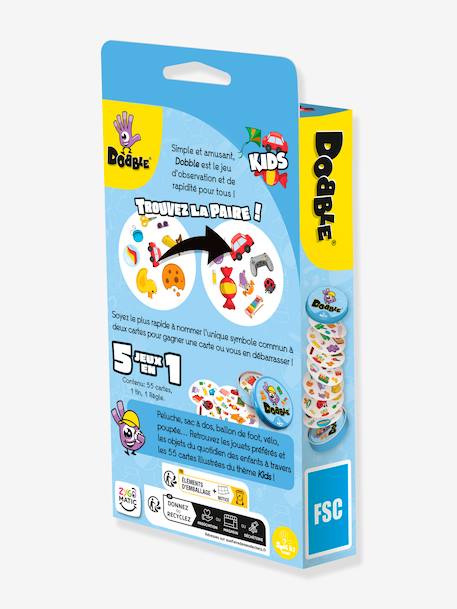 Dobble kids jeu de cartes bleu 3 - vertbaudet enfant 