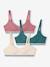 Lot de 3 Brassières Fille Unies Jonen écru 1 - vertbaudet enfant 