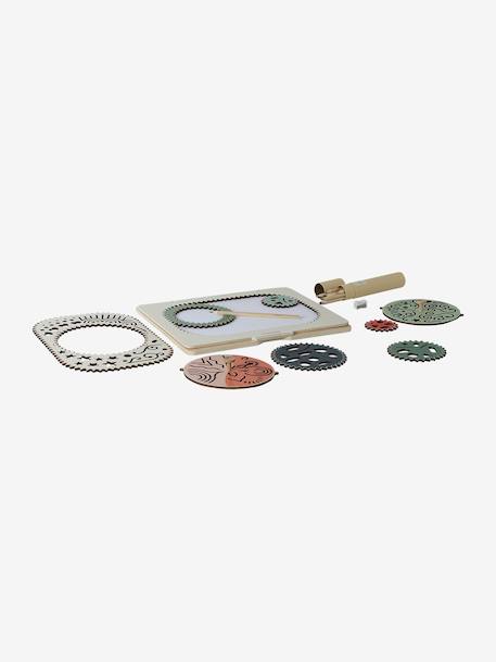 Coffret créatif spirales et mandalas en bois FSC® bois 6 - vertbaudet enfant 