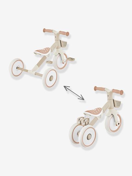 Tricycle learning 2-en-1 - taupe 2 - vertbaudet enfant 