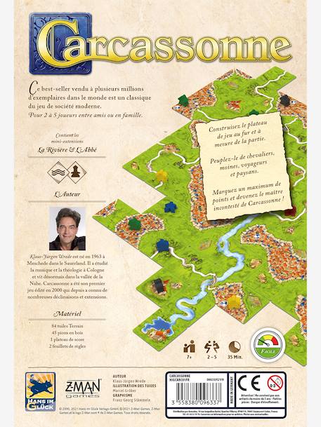Carcassonne jeu de société bleu 2 - vertbaudet enfant 