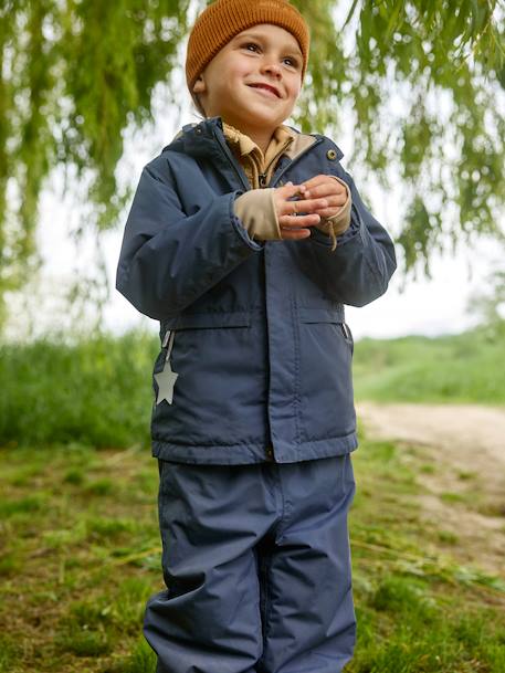 Veste toute saison MATADWENO Garçons MINI A TURE bleu foncé 4 - vertbaudet enfant 