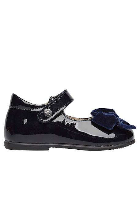 Ballerines en verni arabesque Marine-+Noir-+Rouge- 1 - vertbaudet enfant 