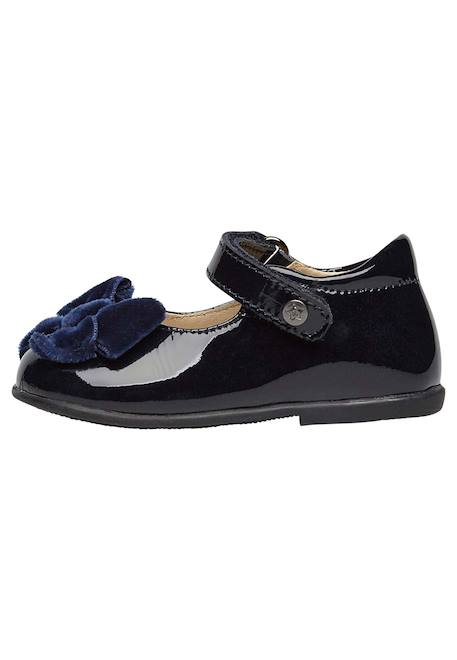 Ballerines en verni arabesque Marine-+Noir-+Rouge- 3 - vertbaudet enfant 