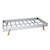 Lit 1 place en bois massif gris et bois 90cm - rétro Naturel 2 - vertbaudet enfant 
