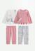 Lot de 2 pyjamas enfant 2 pièces en velours céleste Rose 1 - vertbaudet enfant 