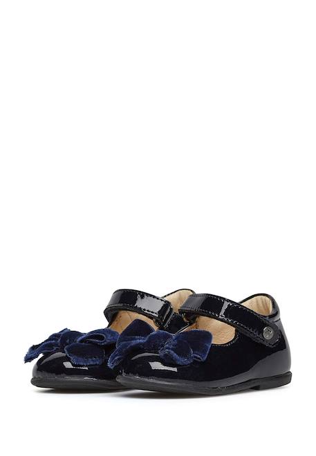 Ballerines en verni arabesque Marine-+Noir-+Rouge- 5 - vertbaudet enfant 