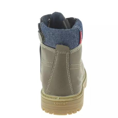 Bottines enfant Forrest Taupe 5 - vertbaudet enfant 