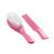Brosse et peigne Gris charme+Indigo+Prune+Rose bonbon+Turquoise+Vert 12 - vertbaudet enfant 