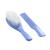 Brosse et peigne Gris charme+Indigo+Prune+Rose bonbon+Turquoise+Vert 6 - vertbaudet enfant 