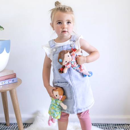 Poupée peluche doudou pour enfant matilda Matilda, rouge 3 - vertbaudet enfant 