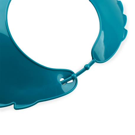 Bavoir semi-rigide avec récupérateur Émeraude+Fleur bleue+Gris charme+Marron glacé+Rose poudré+Vert céladon 3 - vertbaudet enfant 
