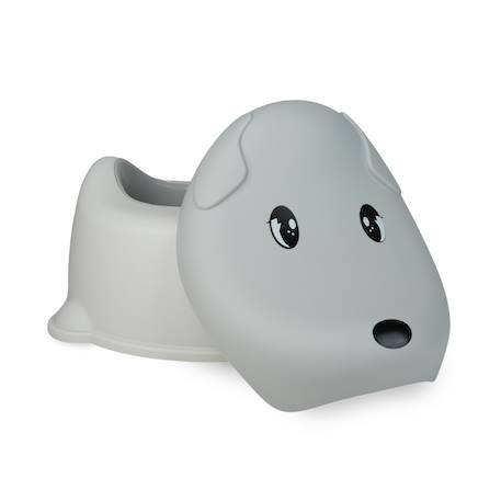 Pot ludique chien gris charme Gris 5 - vertbaudet enfant 