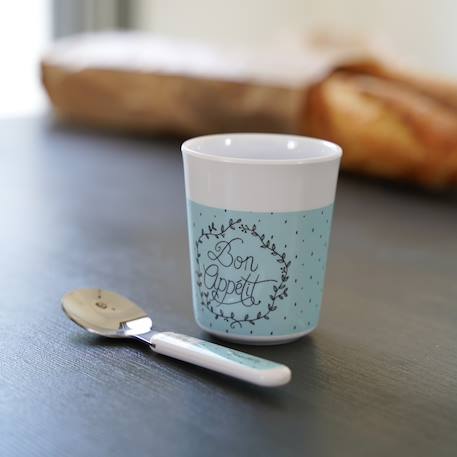 Coffret ma première vaisselle Bleu+Violet 5 - vertbaudet enfant 