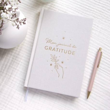 Journal de gratitude Beige 2 - vertbaudet enfant 