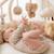 Tapis d'éveil avec arches mila, zoé et lana Marron, écru, beige 4 - vertbaudet enfant 