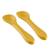 Lot de 2 cuillères silicone Jaune miel+Vert cactus 5 - vertbaudet enfant 