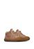 Chaussures premiers pas en suède cocoon Beige+Rose poudré-+Vert 7 - vertbaudet enfant 