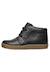 Chaussures à lacets en nappa brossé conte Berry red+Noir- 8 - vertbaudet enfant 
