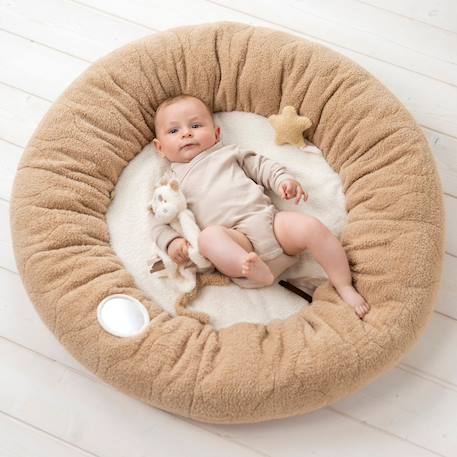 Tapis d'éveil avec arches mila, zoé et lana Marron, écru, beige 6 - vertbaudet enfant 