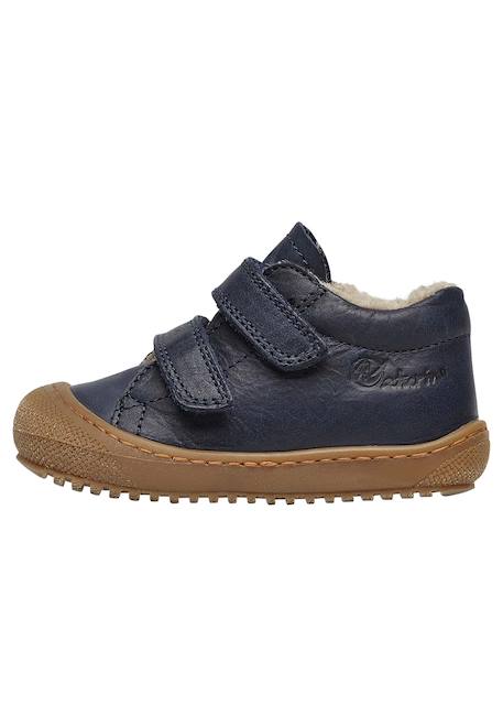Chaussons doublés en laine racoon vl Bleu foncé- 3 - vertbaudet enfant 