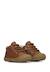 Chaussures premiers pas en cuir avec fermeture éclair cocoon zip Cognac-+Marine- 2 - vertbaudet enfant 
