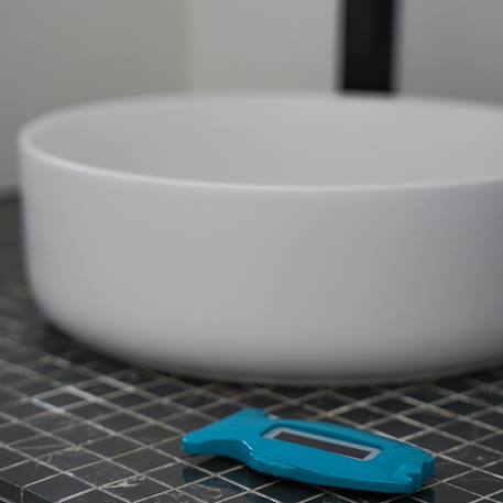 Thermomètre de bain Émeraude+Fleur bleue+Gris charme+Rose poudré 2 - vertbaudet enfant 
