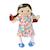Poupée peluche doudou pour enfant matilda Matilda, rouge 1 - vertbaudet enfant 