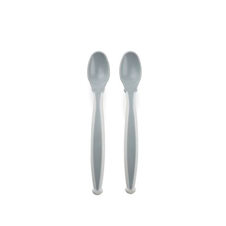 2 cuillères douces Fleur bleue+Gris charme 5 - vertbaudet enfant 