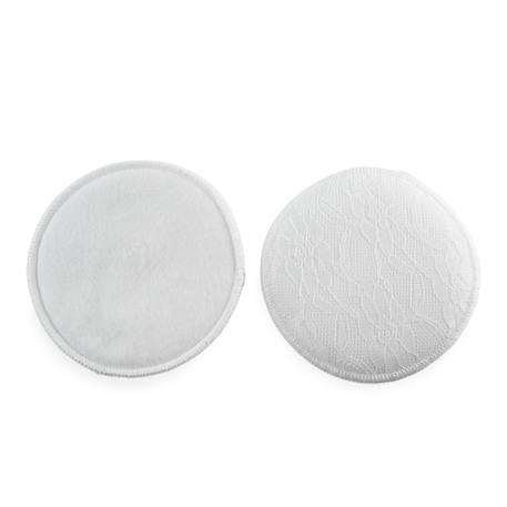 6 coussinets d'allaitement lavables Blanc 2 - vertbaudet enfant 