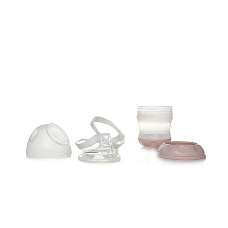 Tasse anti-fuite Fleur bleue+Rose poudré+Vert céladon 10 - vertbaudet enfant 