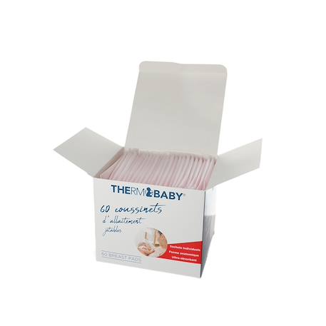 60 coussinets d'allaitement jetables Blanc 3 - vertbaudet enfant 
