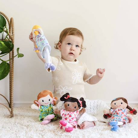 Poupée peluche doudou pour enfant matilda Matilda, rouge 5 - vertbaudet enfant 