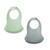 Lot de 2 bavoirs bibou Vert 1 - vertbaudet enfant 