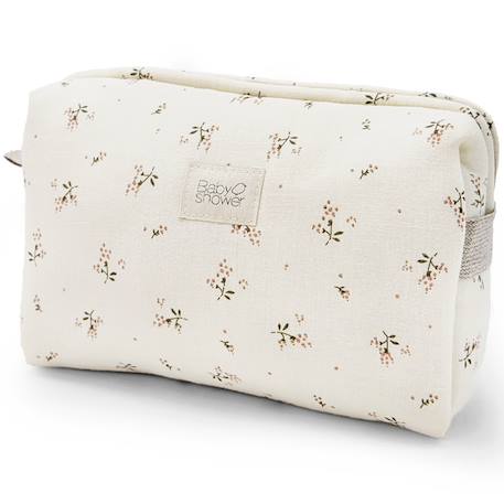 Trousse de toilette camila roseberry Ecru, vert, rose 1 - vertbaudet enfant 
