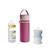 Porte biberon isotherme Gris+Rose orchidée 7 - vertbaudet enfant 