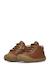 Chaussures premiers pas en cuir avec fermeture éclair cocoon zip Cognac-+Marine- 5 - vertbaudet enfant 